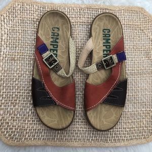 Camper Strappy Sandals